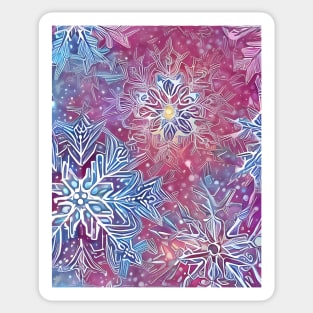 Snow Flake Sticker